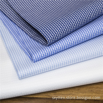 Cotton Yarn Dyed High End Dress Shirt Fabric